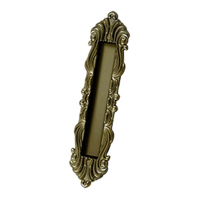 Deltana FPV10225U Flush Pull, Victorian, HD, 10 x 2-1/4 x 3/4, Solid Brass