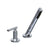 Franz Viegener FV133/59L.0 Nerea Lever Plus Deck Mounted Roman Diverter Valve And Handshower Assembly - Parent