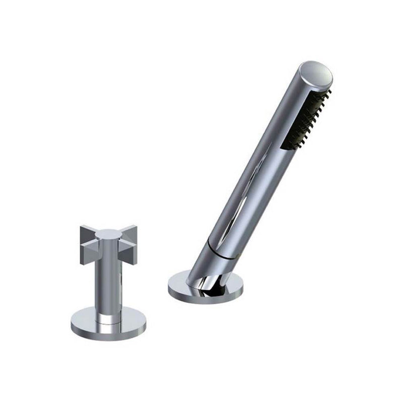 Franz Viegener FV133/J2.0 Lollipop Deck Mounted Roman Diverter Valve And Handshower Assembly - Parent