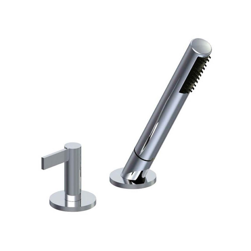 Franz Viegener FV133/J2L.0 Lollipop Lever Deck Mounted Roman Diverter Valve And Handshower Assembly - Parent