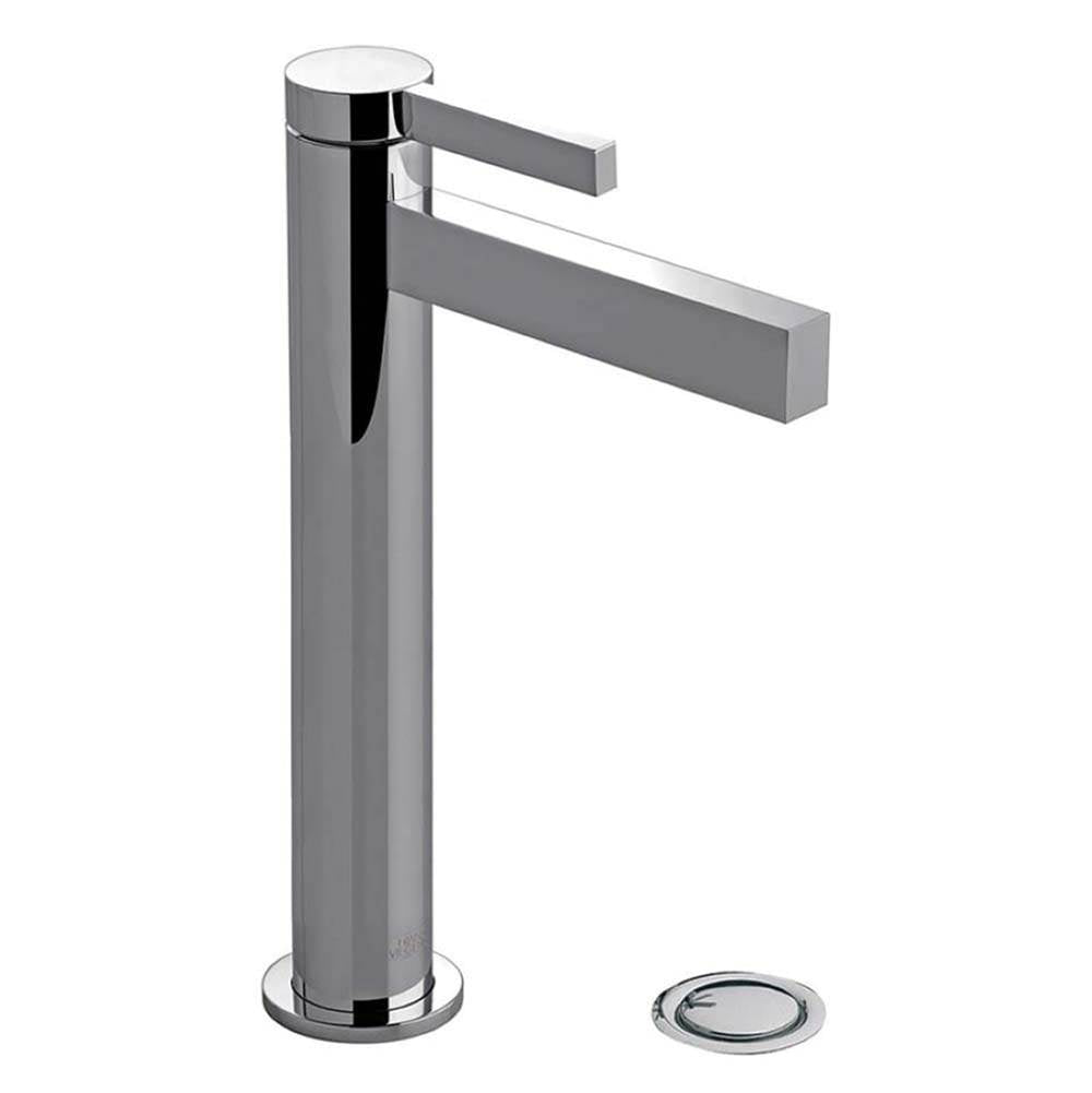Franz Viegener FV181.02/J2 Lollipop Tall Vessel Height, Single Handle Lavatory Set, With Push-down Pop-up Drain Assembly - Parent
