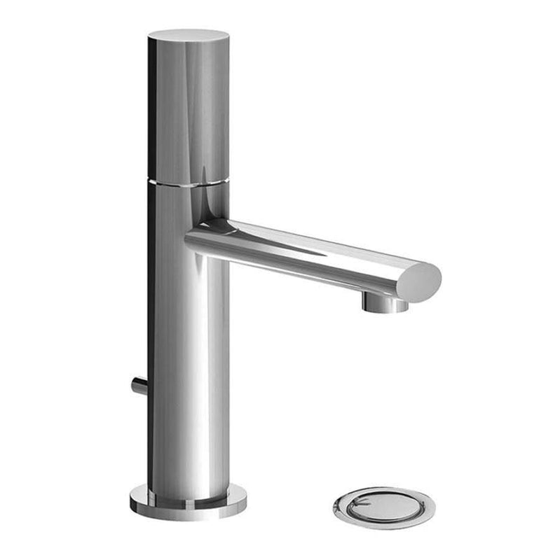 Franz Viegener FV182/59P Nerea Plus Single Handle Luxury Lavatory Set, Plain Cylinder Handle, With Pop - Up Drain Assembly - Parent