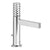 Franz Viegener FV182/J2D Lollipop Diamond Single Handle Lavatory Set, Diamond Cylinder Handle, With Pop - Up Drain Assembly - Parent