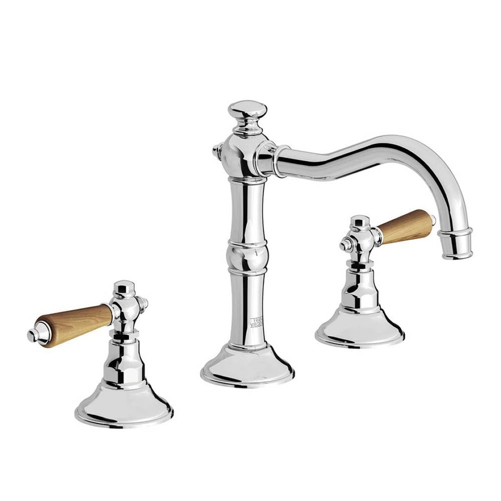 Franz Viegener FV201/58W Revere Wood Widespread Lavatory Faucet With Pop - Up Drain Assembly - Parent