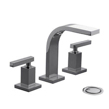 Load image into Gallery viewer, Franz Viegener FV201/85L Dominic Lever Plus Widespread Lavatory Faucet With Push Down Pop - Up Drain Assembly