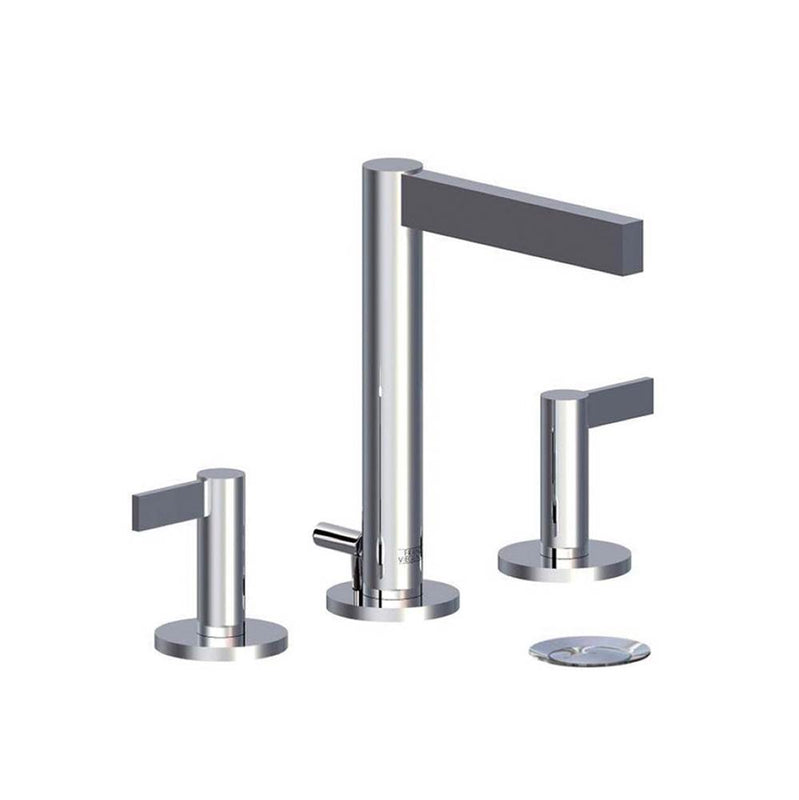 Franz Viegener FV201/J2L Lollipop Lever Widespread Lavatory Faucet With Pop - Up Drain Assembly - Parent