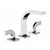 Franz Viegener FV201/J4 Domino Widespread Lavatory Faucet With Push Down Pop - Up Drain Assembly - Parent