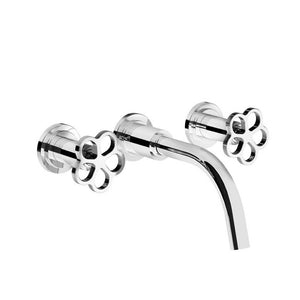Franz Viegener FV203/J1.0 Industrial Chic Wall - Mounted Lavatory Faucet, Less Drain Assembly, Trim Only