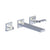 Franz Viegener FV203/J4.0 Domino Wall - Mounted Lavatory Faucet, Less Drain Assembly, Trim Only - Parent