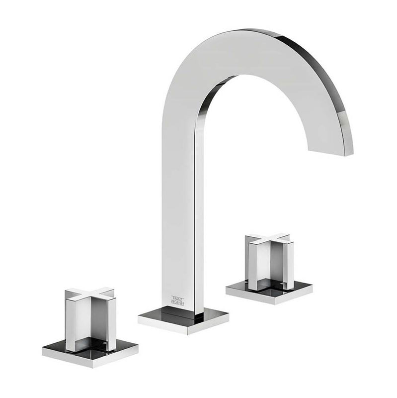 Franz Viegener FV207/J3 Edge Cross Widespread Lavatory Faucet With Push-down Pop-up Drain Assembly - Parent