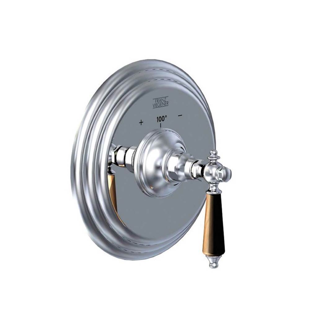 Franz Viegener FV217/58W.0 Revere Wood Thermostatic Wall Valve - Trim Only - Parent