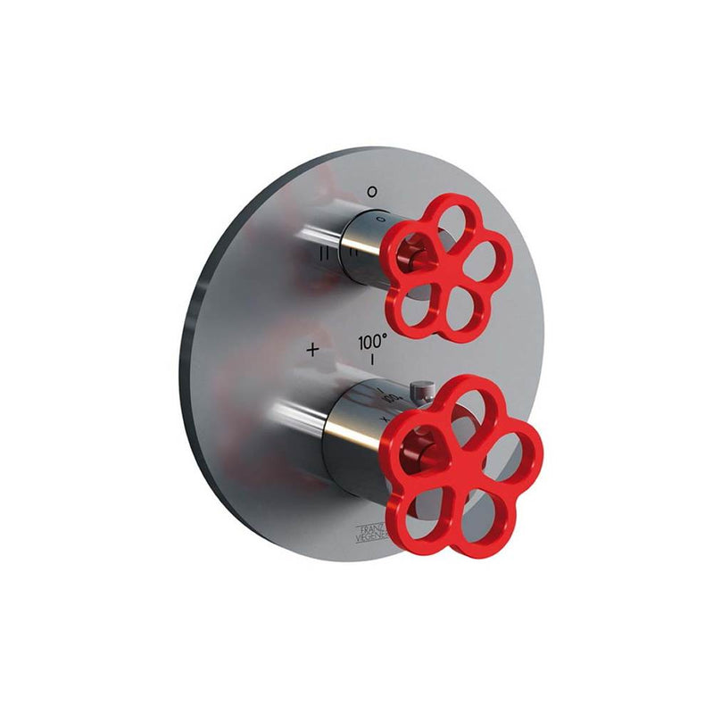 Franz Viegener FV227/J1.0 Industrial Chic Thermostatic Wall Valve - Trim Only - Parent