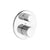 Franz Viegener FV227V.0 Thermostatic Wall Valve, Vertical Lines Cylinder Handle - Trim Only - Parent