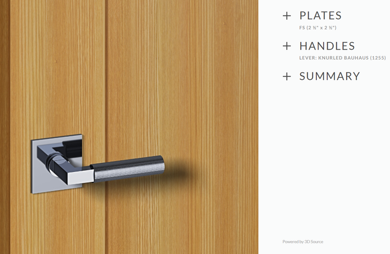 Ashley Norton FS.1255.20.L-238 Knurled Bauhaus Privacy - Parent