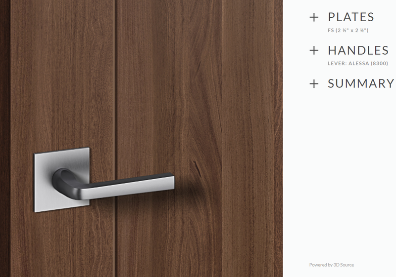 Ashley Norton FS.8300.30.L.4 Alessa Passage - Satin Nickel