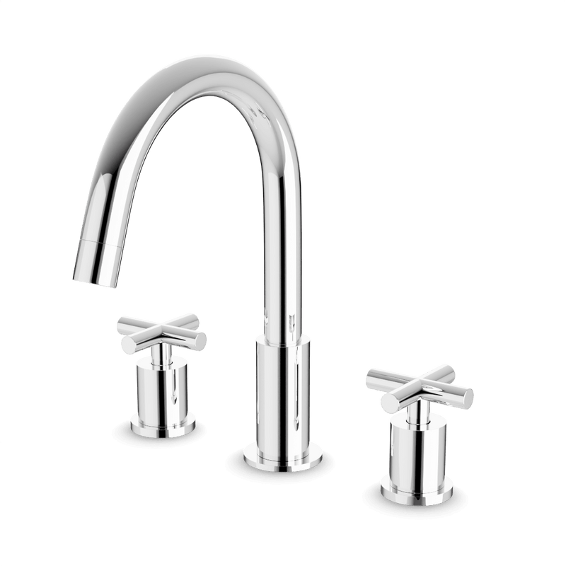 Artos FS315 Opera 8" Widespread Bathroom Faucet With Cross Handles
