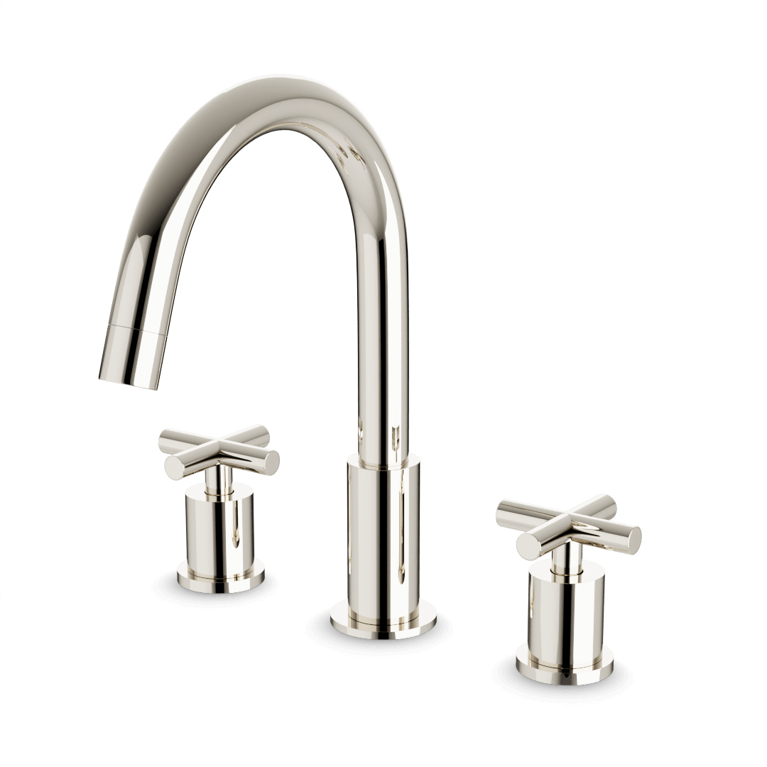 Artos FS315 Opera 8" Widespread Bathroom Faucet With Cross Handles