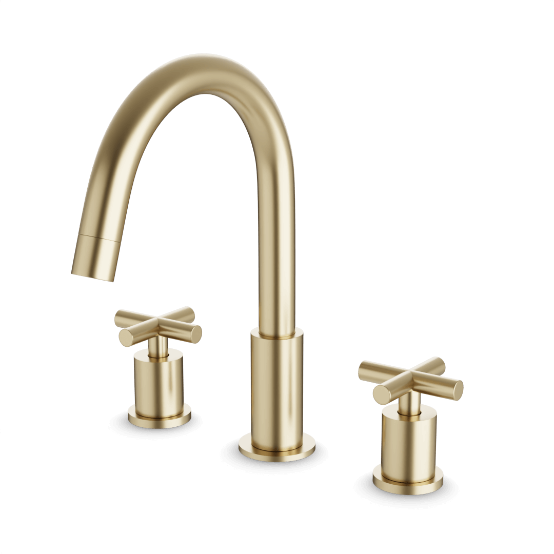 Artos FS315 Opera 8" Widespread Bathroom Faucet With Cross Handles