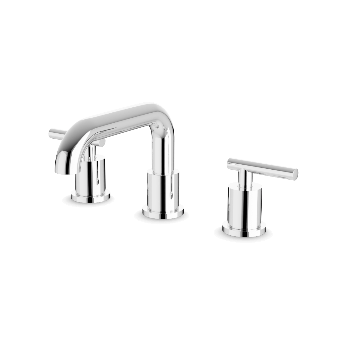 Artos FS316 Opera 8" Widespread Bathroom Faucet With Low Spout & Lever Handles