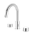 Artos FS326 Opera 8" Widespread Bathroom Faucet With Disc Handles