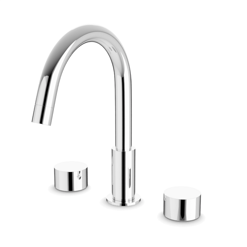 Artos FS326 Opera 8" Widespread Bathroom Faucet With Disc Handles