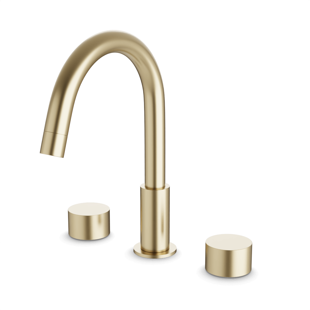 Artos FS326 Opera 8" Widespread Bathroom Faucet With Disc Handles