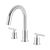 Artos FS410 Opera 3-Hole Deck Mount Tub Filler With Lever Handles