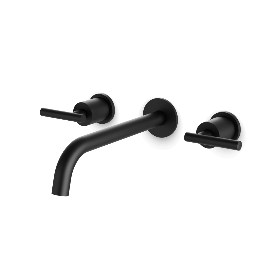 Artos FS417 Opera 3-Hole Wall Mount Tub Filler with Lever Handles - Parent