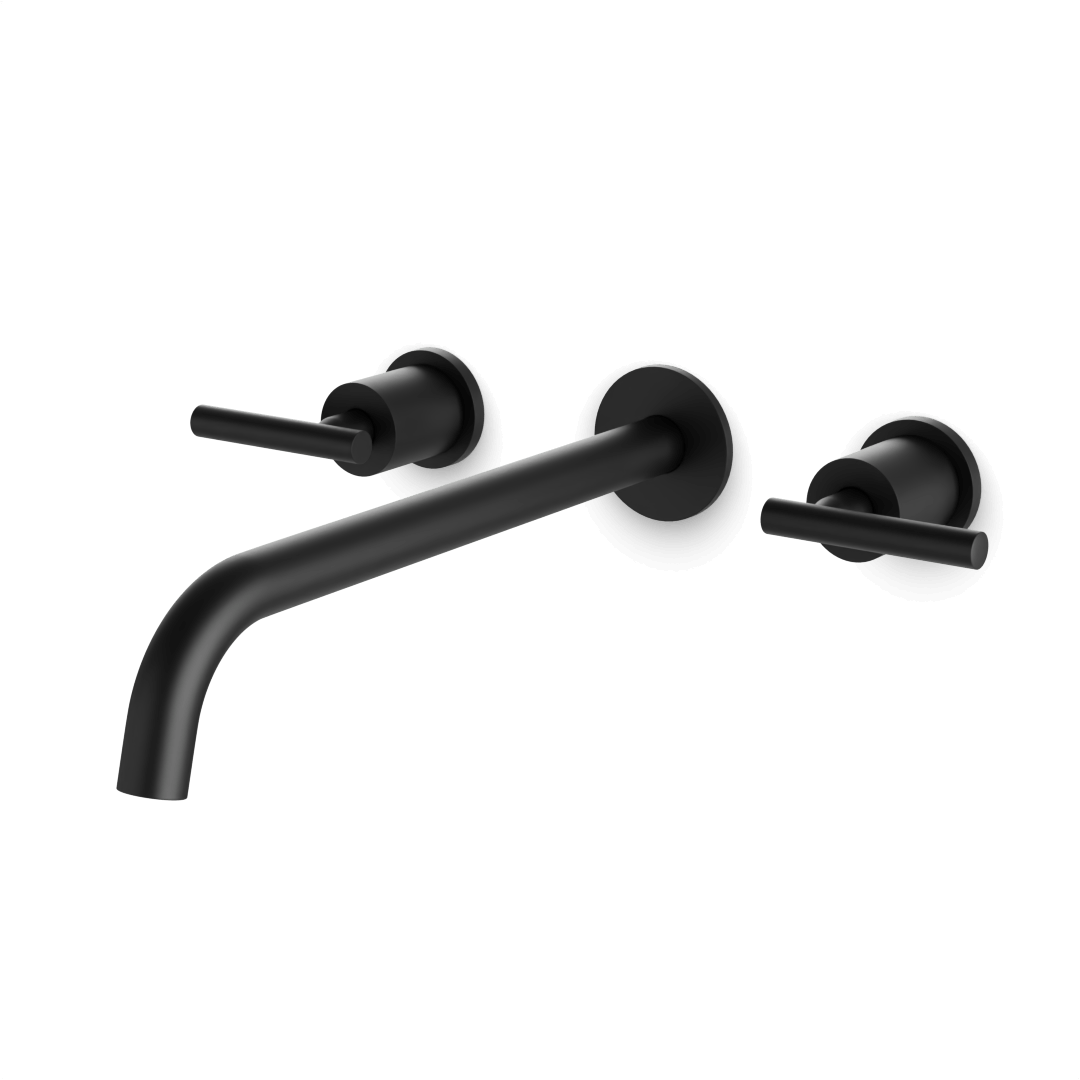 Artos FS417E Opera 3-Hole Wall Mount Tub Filler with Extended Spout & Lever Handles - Parent