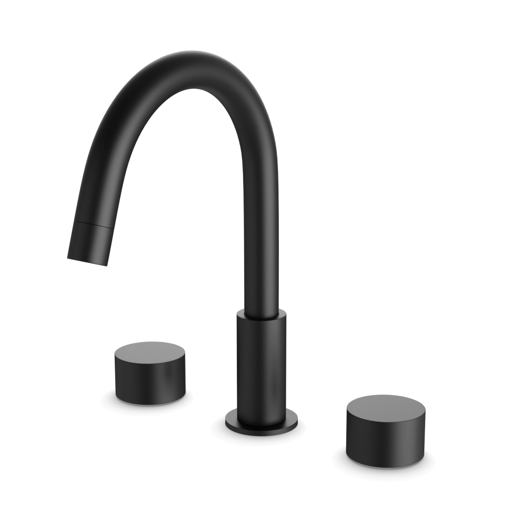 Artos FS426 Opera 3-Hole Deck Mount Tub Filler With Disc Handles - Parent