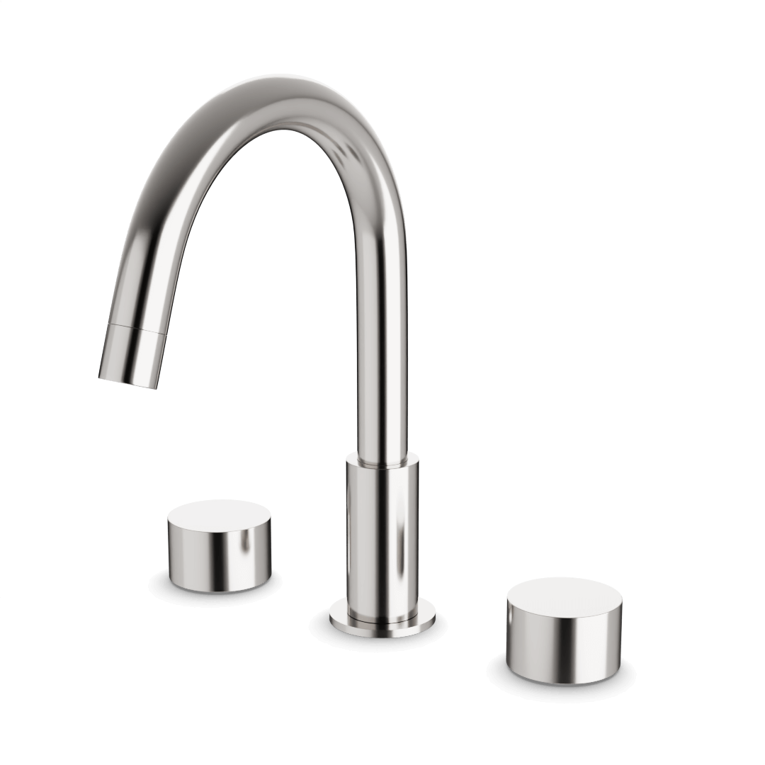 Artos FS426 Opera 3-Hole Deck Mount Tub Filler With Disc Handles