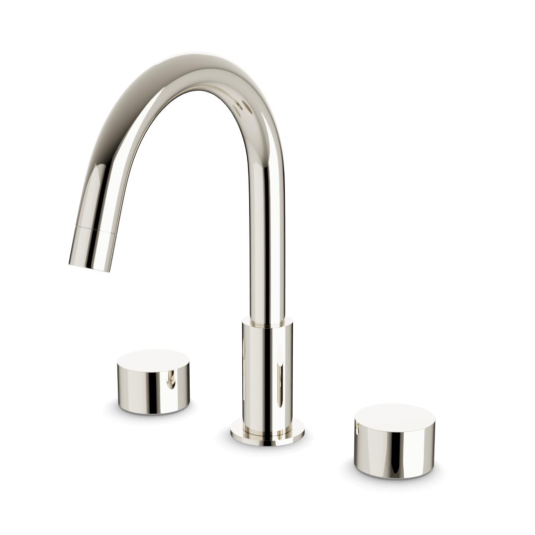Artos FS426 Opera 3-Hole Deck Mount Tub Filler With Disc Handles