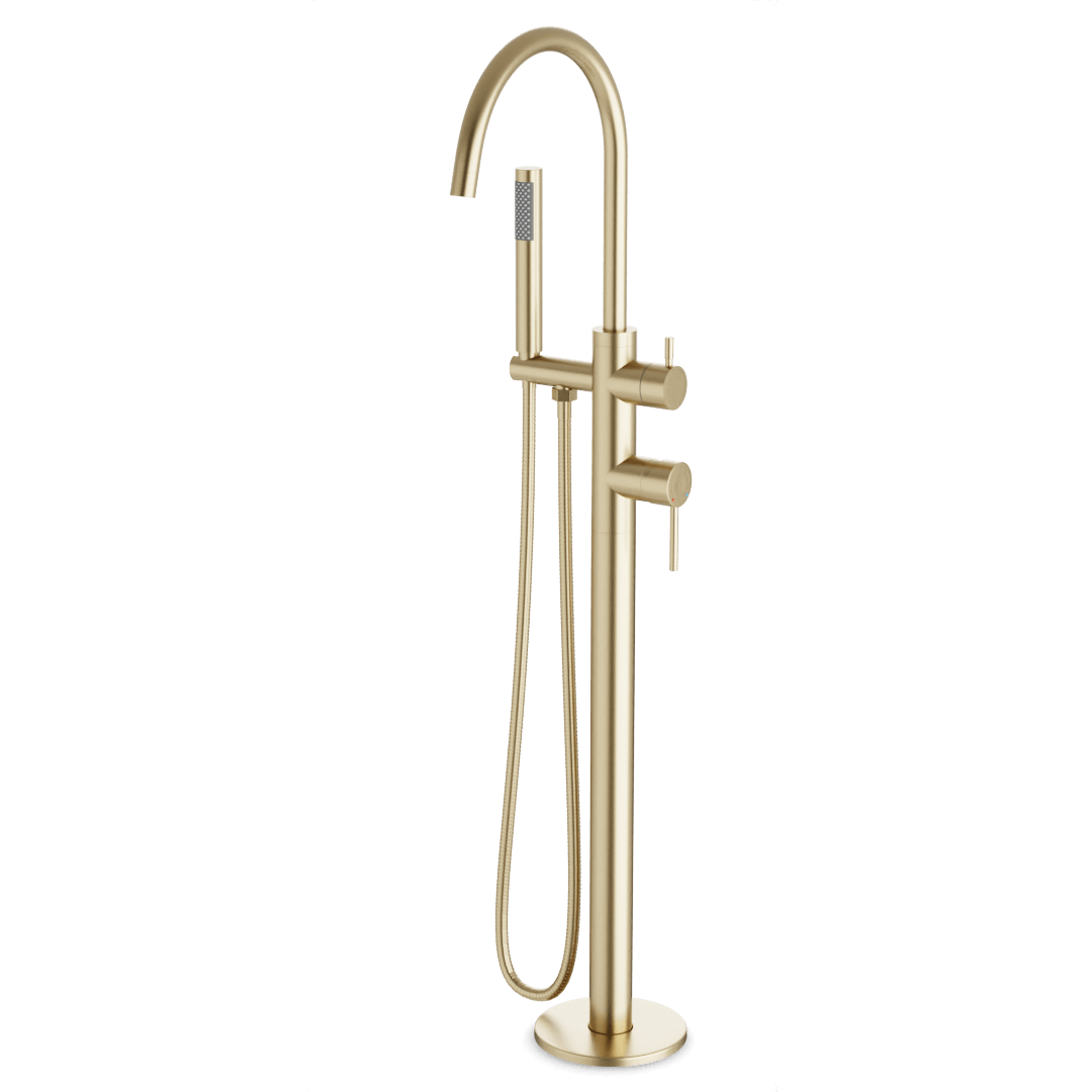 Artos FS510TK Opera Floor Mount Tub Filler Trim Kit with Hand Shower