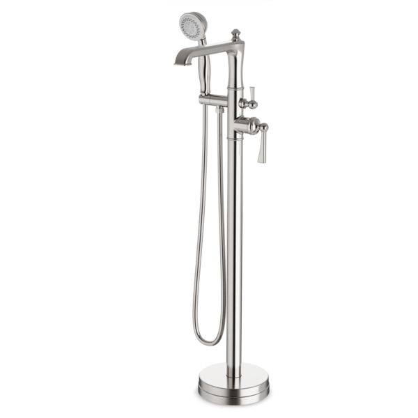 Artos FS511TK Classic Floor Mount Tub Filler Trim Kit with Hand Shower