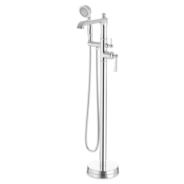 Artos FS511TK Classic Floor Mount Tub Filler Trim Kit with Hand Shower