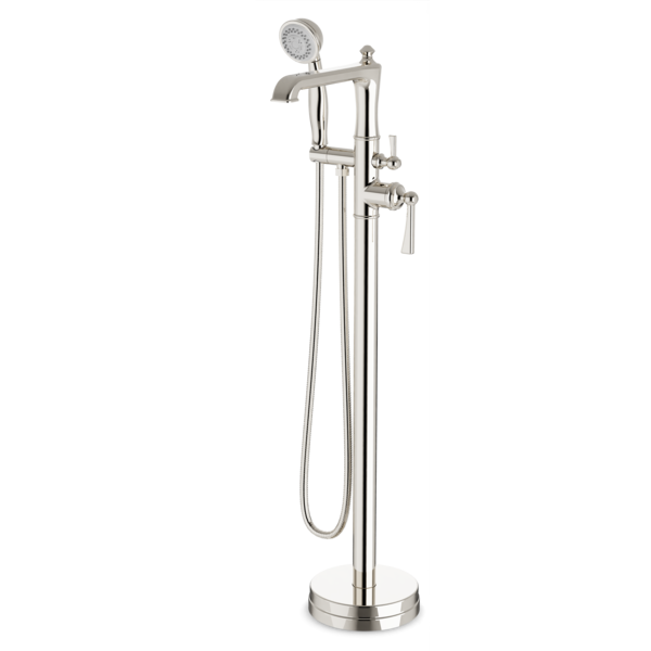 Artos FS511TK Classic Floor Mount Tub Filler Trim Kit with Hand Shower