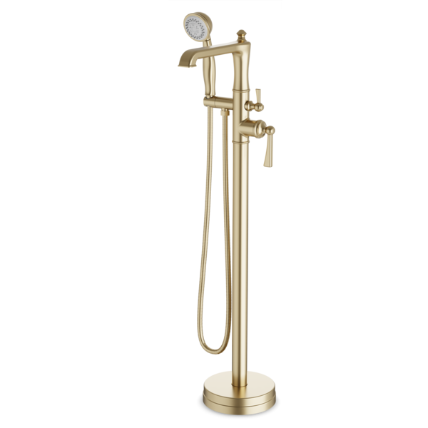 Artos FS511TK Classic Floor Mount Tub Filler Trim Kit with Hand Shower