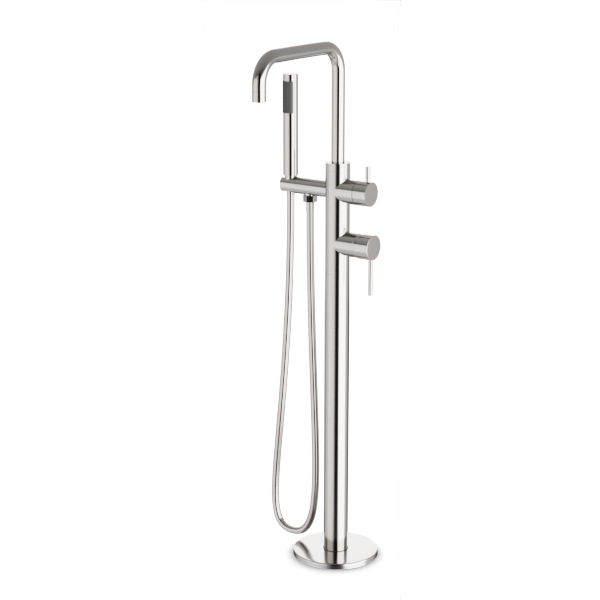 Artos FS513TK Opera Floor Mount Tub Filler Trim Kit with Low Spout & Hand Shower