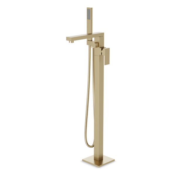 Artos FS520TK Edge Floor Mount Tub Filler Trim Kit with Hand Shower