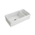 Barclay FSDB1514 Lowell 36 Double Bowl Small Bowl Right Fireclay Farmer Sink
