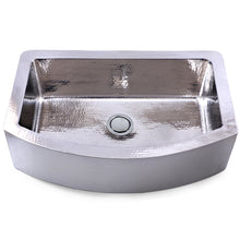 Load image into Gallery viewer, Nantucket Sinks FSSH3322 33 Inch Hammered Farmhouse Sink