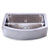 Nantucket Sinks FSSH3322 33 Inch Hammered Farmhouse Sink