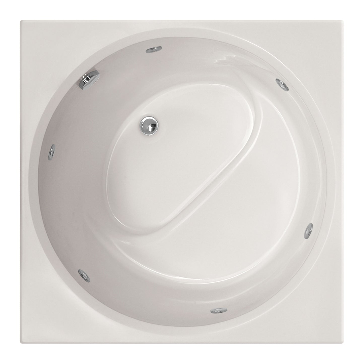 Hydro Systems FUJ4040GWP Fuji 40 X 40 Whirlpool Jet Tub System