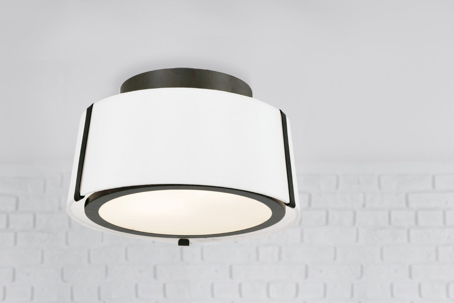 Crystorama FUL-903 Fulton 2 Light Ceiling Mount