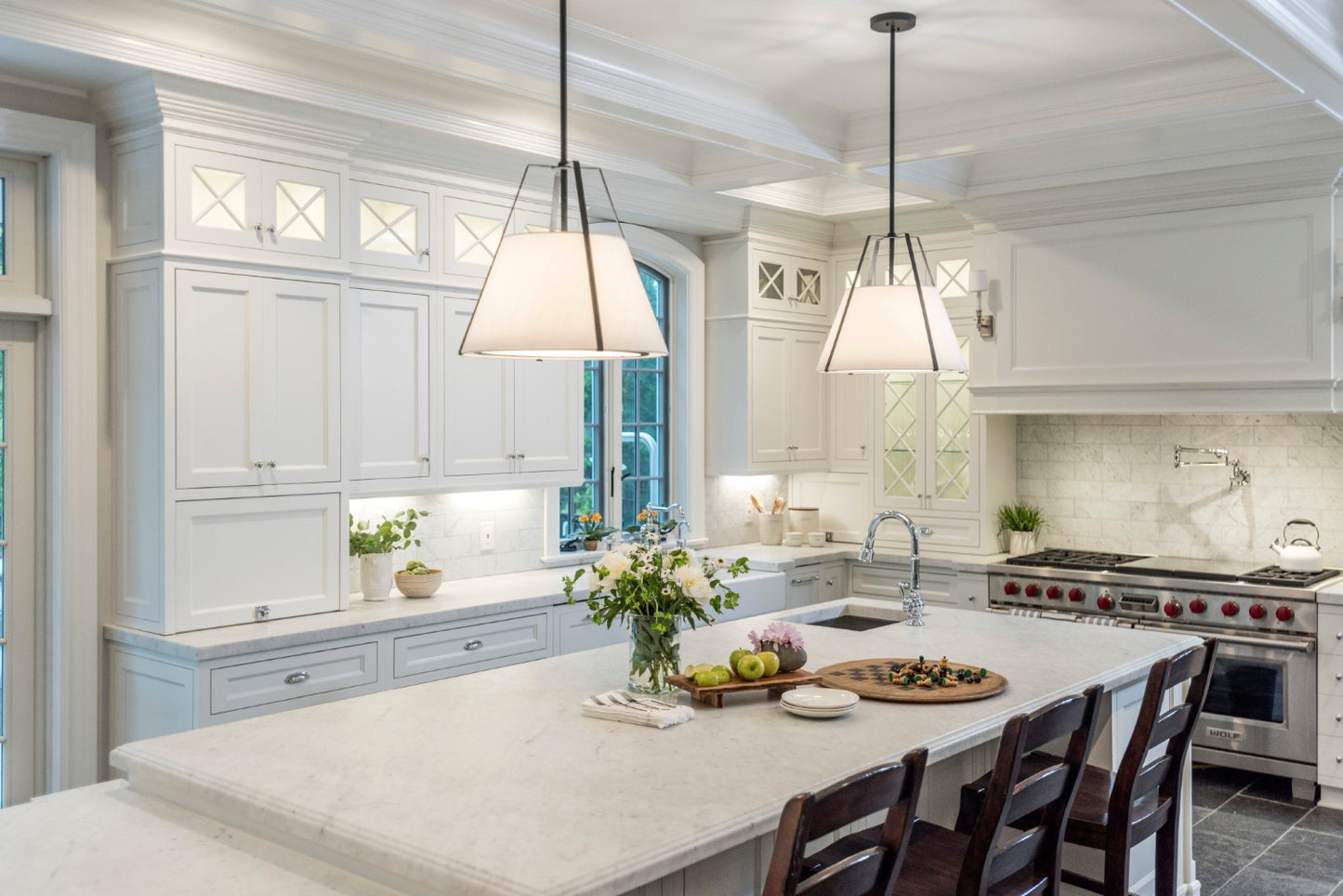 Crystorama FUL-904 Fulton 3 Light Pendant