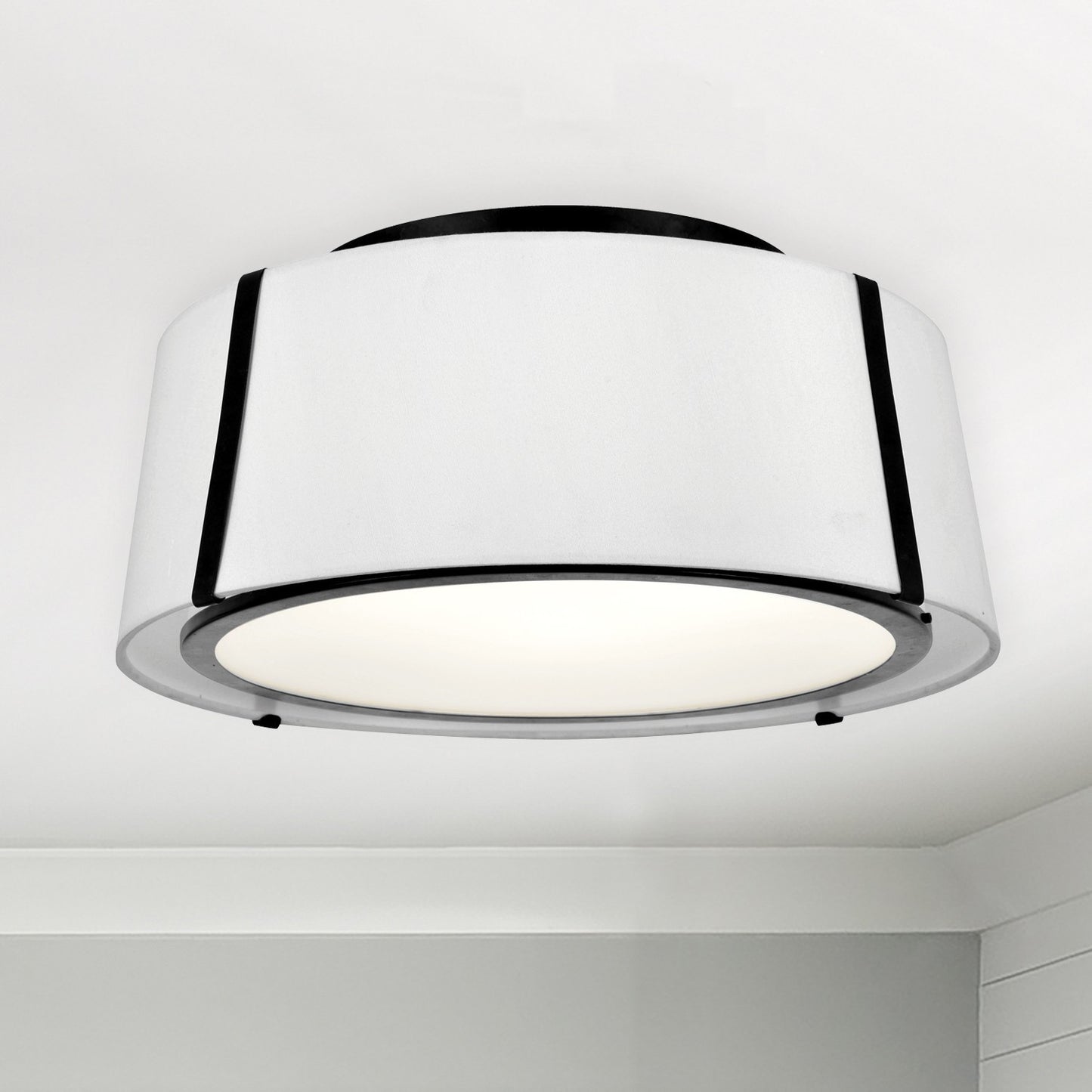 Crystorama FUL-905 Fulton 3 Light Ceiling Mount