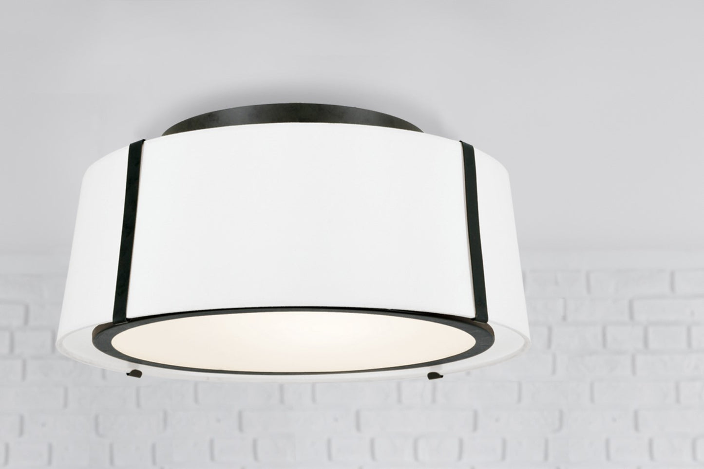 Crystorama FUL-905 Fulton 3 Light Ceiling Mount