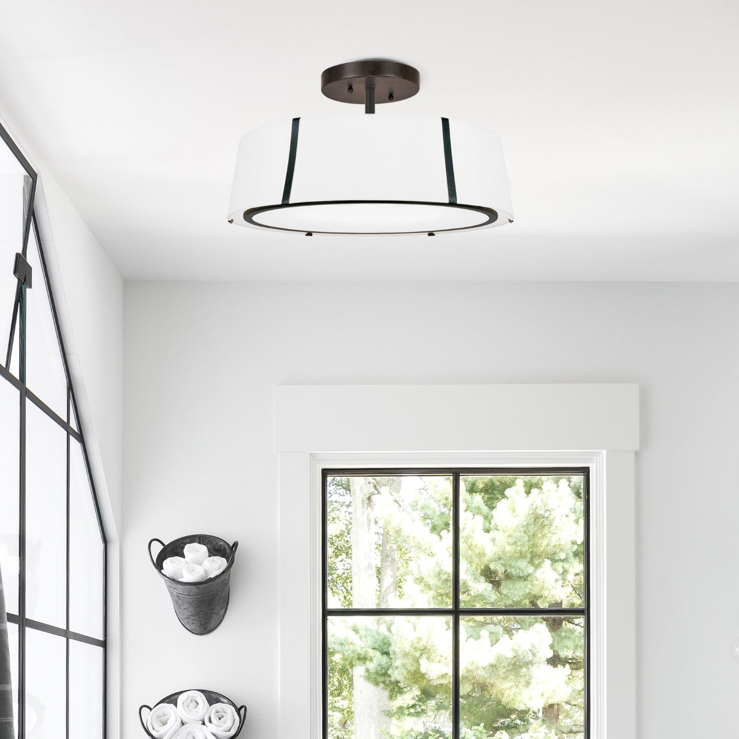 Crystorama FUL-907_CEILING Fulton 6 Light Ceiling Mount