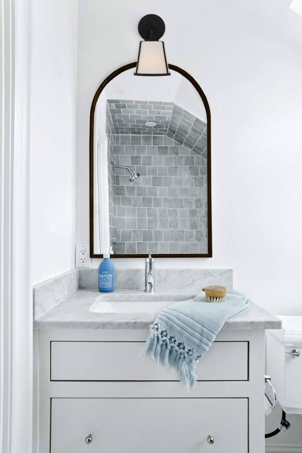Crystorama FUL-911 Fulton 1 Light Bathroom Vanity
