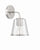 Crystorama FUL-911-CL Fulton 1 Light Bathroom Vanity